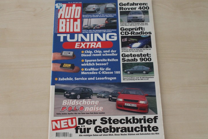 Deckblatt Auto Bild (17/1995)